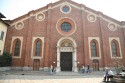 Church of Sant Maria delle Grazie, home of "The Last Supper" - as close as you get to take a picture of the real thing!