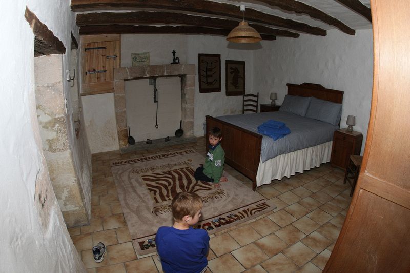 Main bedroom at La Ketmie