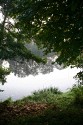 Local river runs at the rear of the property. In summer you can use the canoes, but it was a bit cold for us.