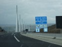 On the way to the Liore, we went over the new Millau bridge - the longest, highest bridge in the world.