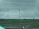 Windfarms near Millau on the way to the Liore