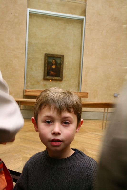 Benny and the Mona Lisa - that's as close as you get these days.