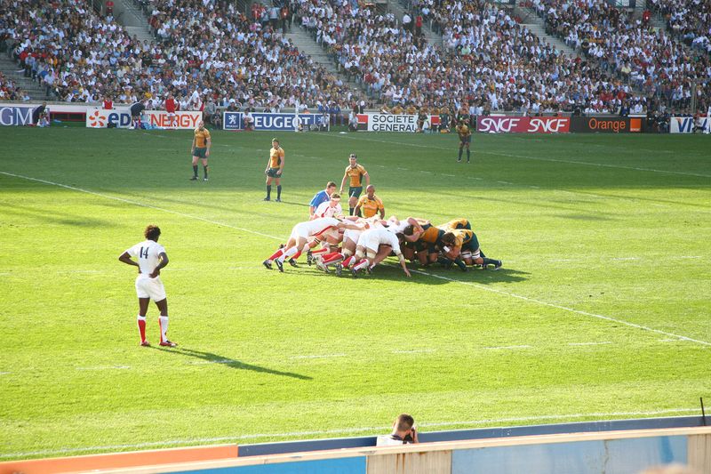 The Australian scrum was menaced all day - that, and Jonny's boot, sealed the fate of the Wallabies.