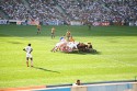 The Australian scrum was menaced all day - that, and Jonny's boot, sealed the fate of the Wallabies.