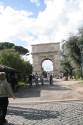 Arch of Titus at the start of the Forum