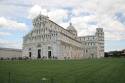 Camposanto Cemetery (left) Duomo (centre) and the Leaning Tower (bell tower)