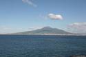 Mount Vesuvius from the other side of the Bay