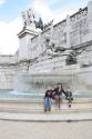 The fountain at the Victor Emmanual monument