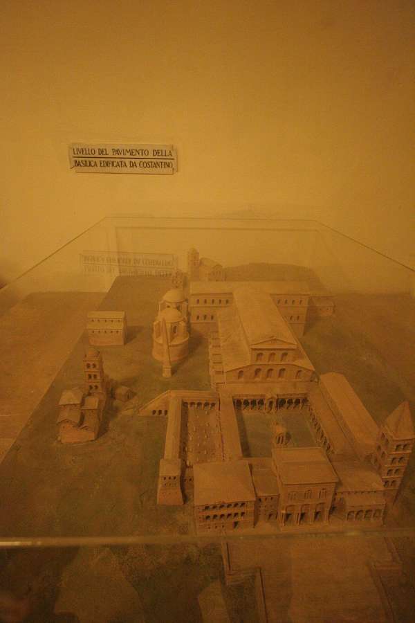Model of the earlier St. Peters