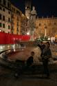 This fountain has flowed for over 2000 years! The original statue was probably a Roman Godess, but lost its head and arms at some time. When it was replaced, it became Verona's Madonna - nothing like recycling!\n\nAlso note the column holding the Venetian lion in the backgound reminding residents that Venice was in charge circa 1405